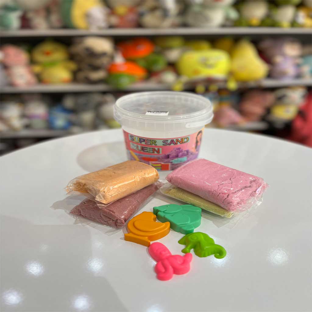 شن بازی رنگی