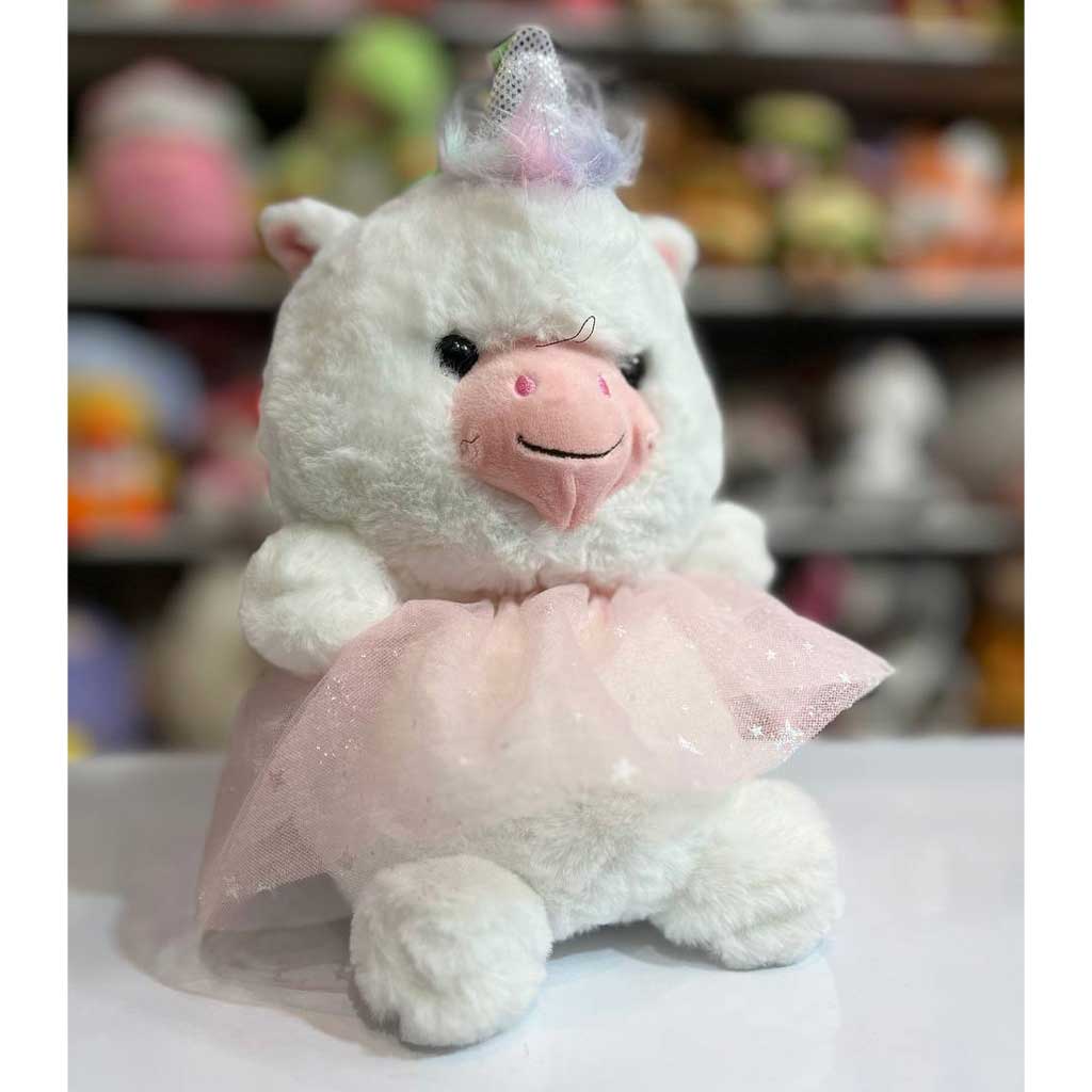 عروسک تک شاخ دامن توری