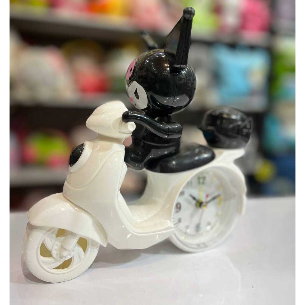 ساعت رومیزی موتور سوار