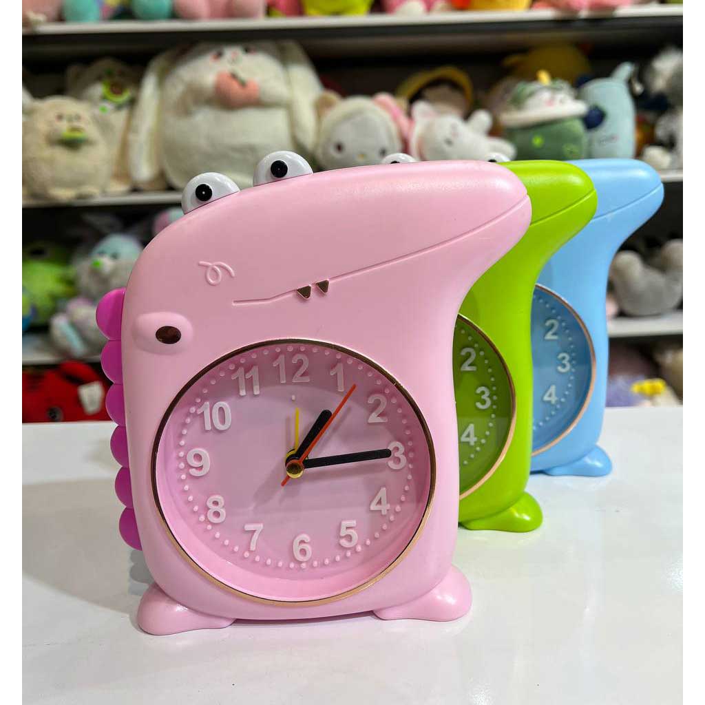 ساعت رومیزی آلارم دار طرح تمساح