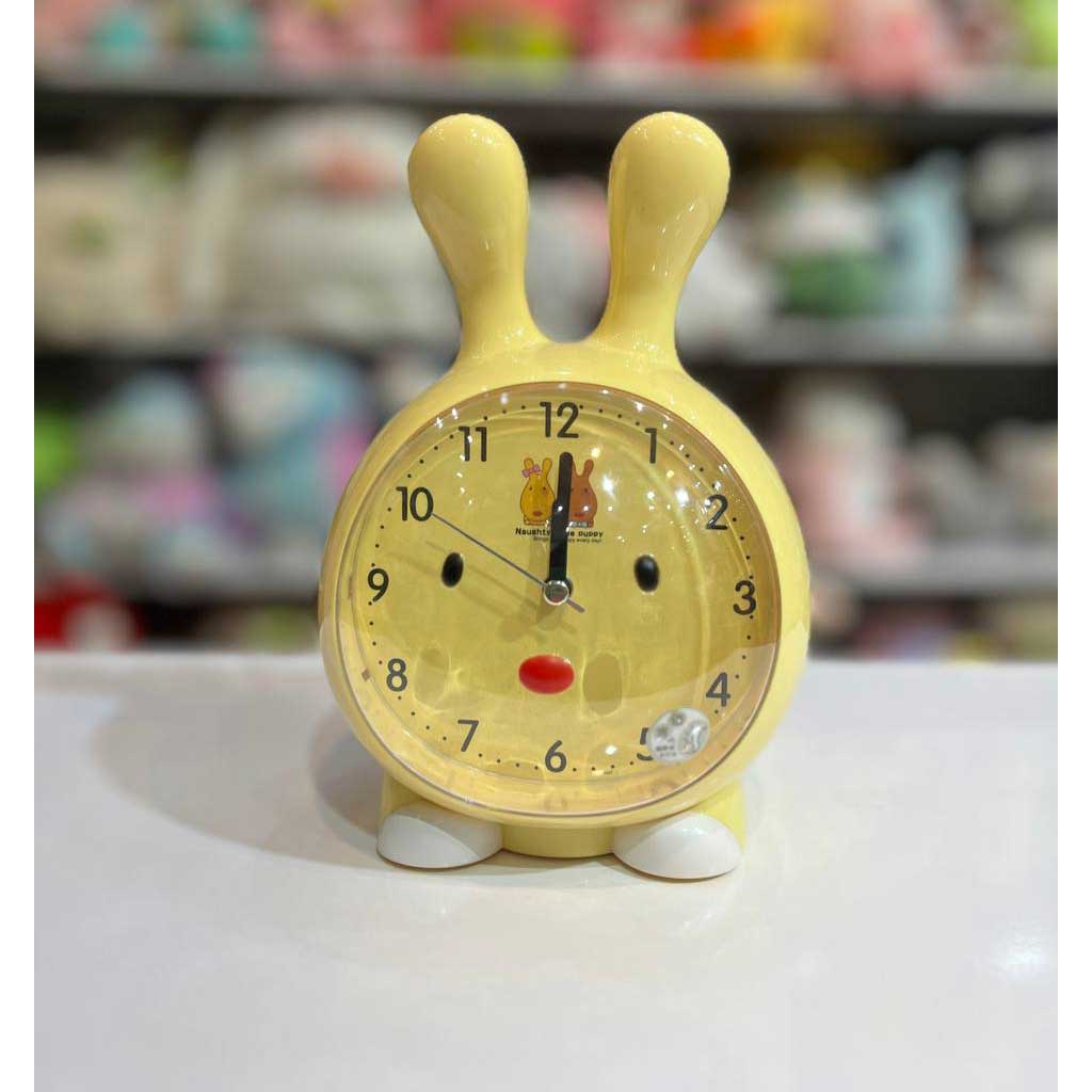 ساعت رومیزی آلارم دار طرح خرگوش