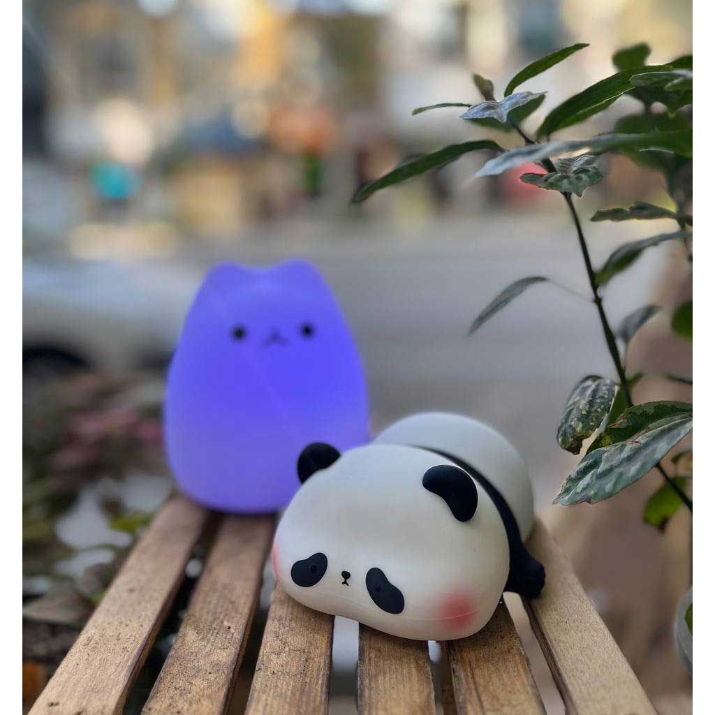 چراغ خواب سیلیکونی طرح  گربه