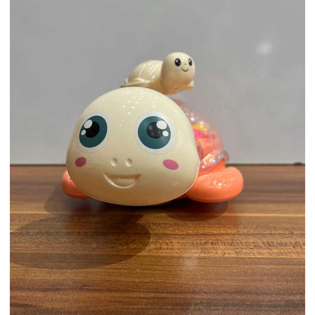 اسباب بازی لاک پشت موزیکال چرخ دنده اب