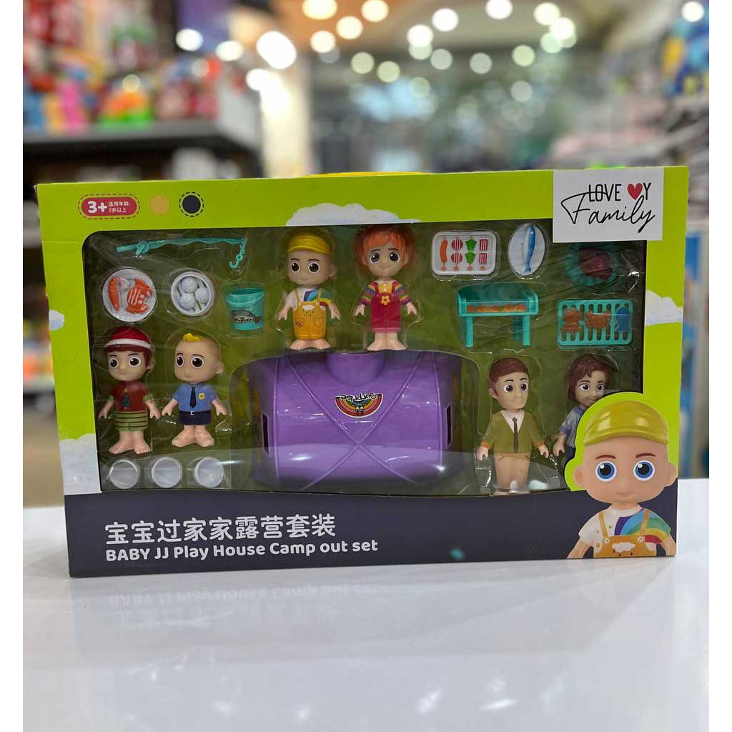 ست اسباب بازی خانواده کوکو ملون