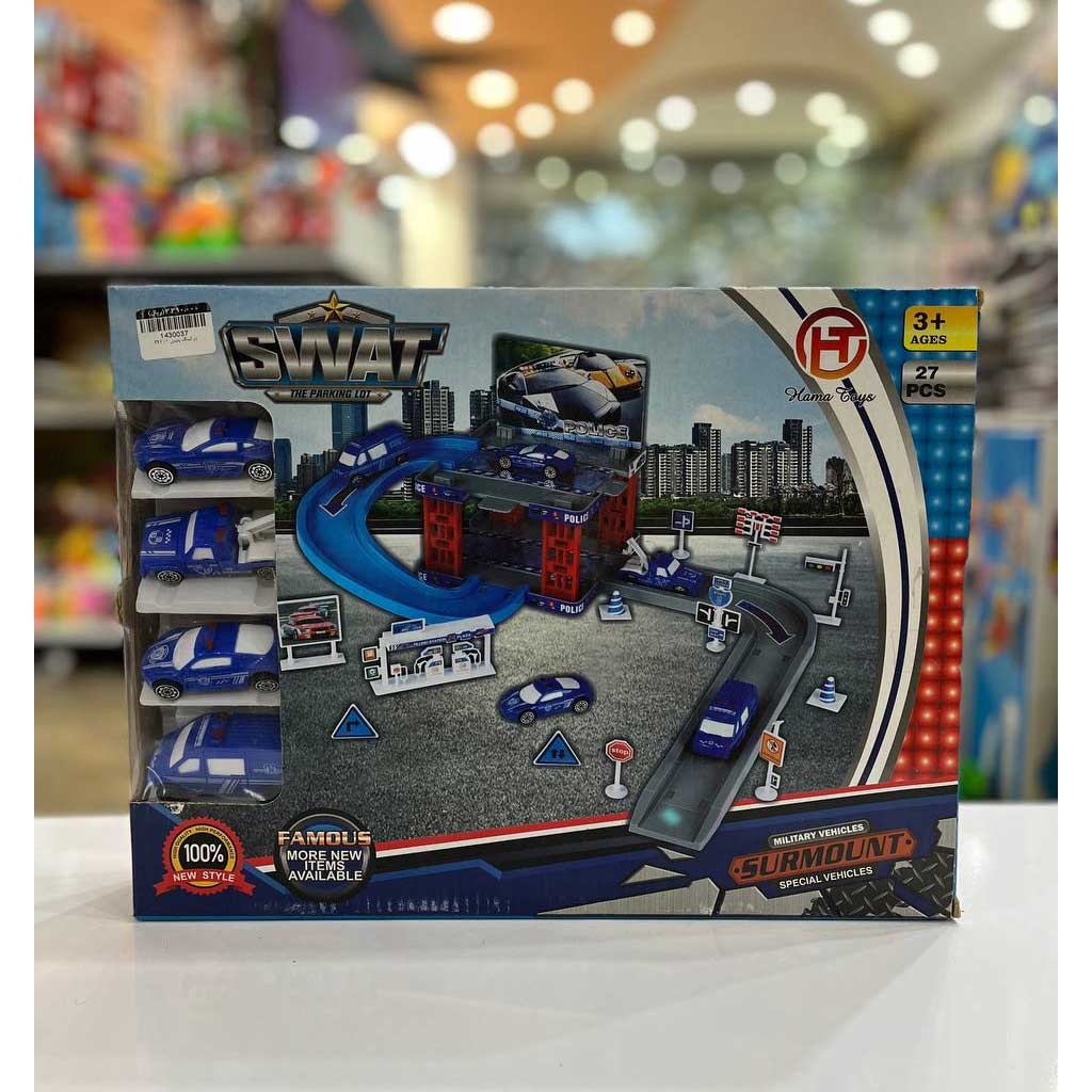 کیت ماشین بازی پارکینگ پلیس