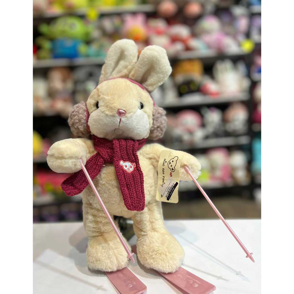 عروسک پولیشی خرگوش اسکیت سوار‌