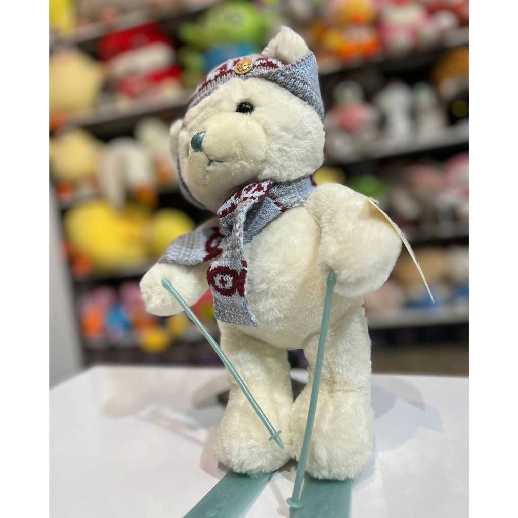 عروسک پولیشی خرس اسکیت باز