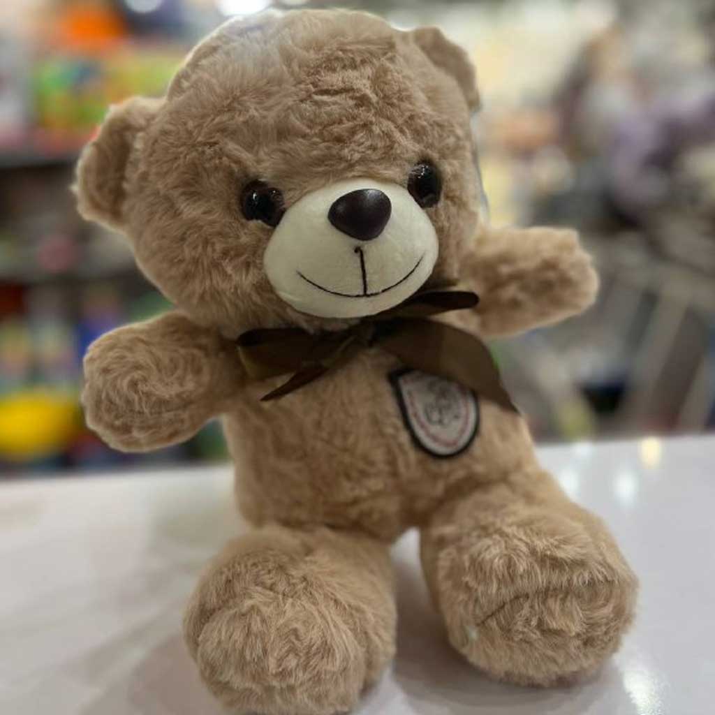 عروسک پولیشی خرس پاپیونی