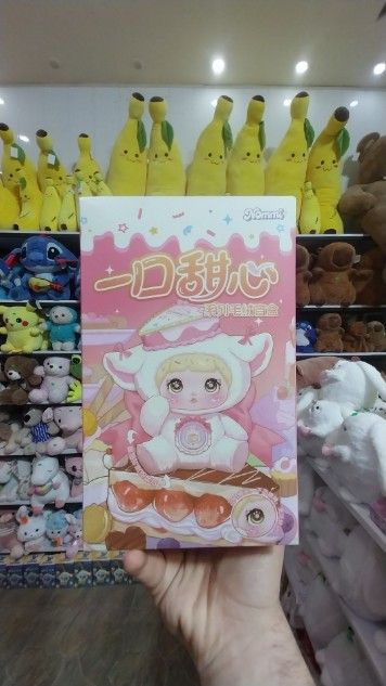 اسباب بازی شانسی مدل عروسک نومی طرح چیز کیک