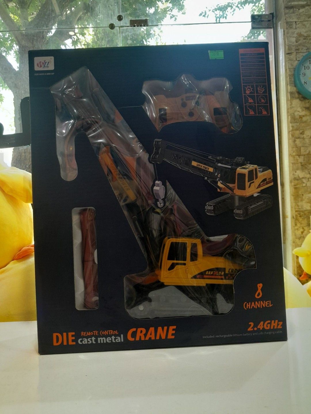 جرثقیل کنترل از راه دور (R/C Crane)