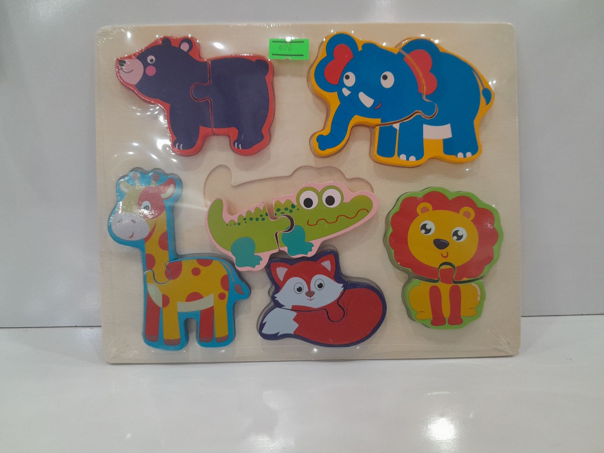 پازل حیوانات تیکه ای